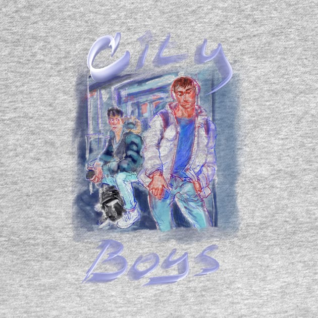 City boys by blauetauben